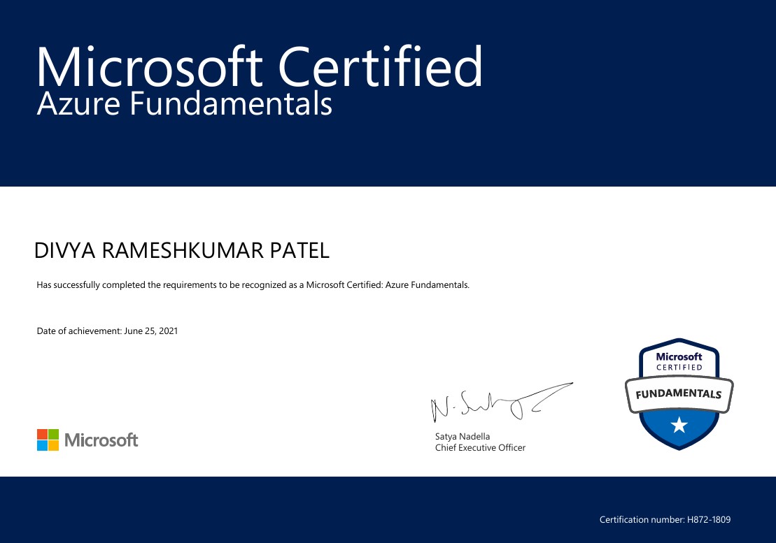 Microsoft Azure Fundamentals